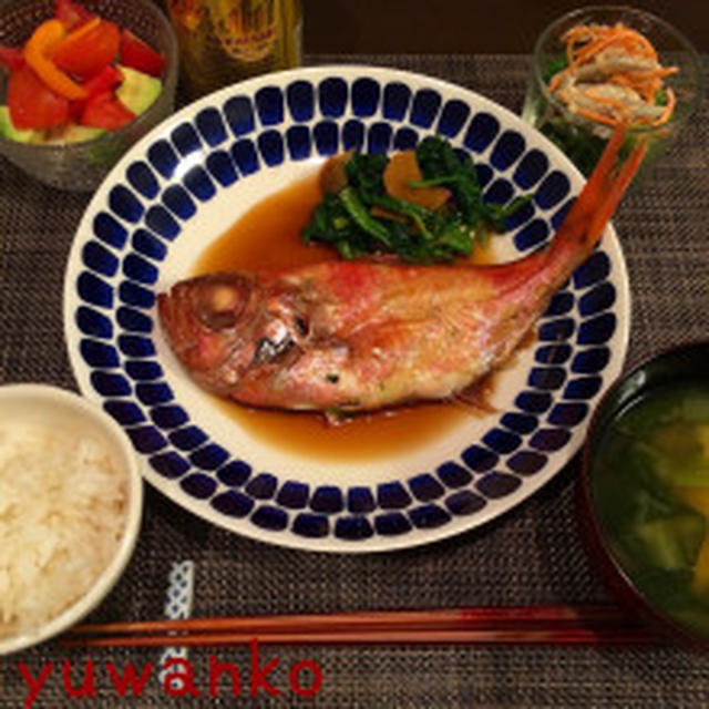 真鯛の煮付け