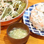 昨日の朝ごはん(^^)フライパンひとつで簡単に♪