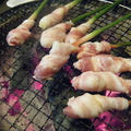 葉しょうがの肉巻き