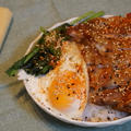 カリカリチキン丼！七味たっぷり男飯｜焼き方のコツは… by まさパパさん