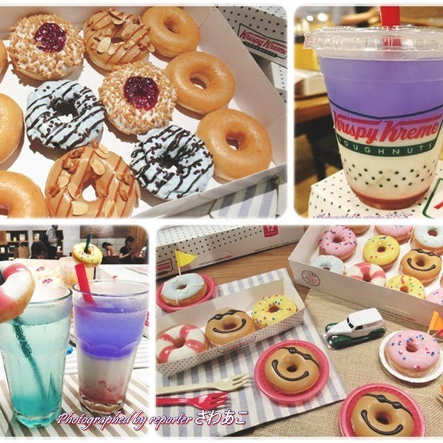 クリスピークリームドーナツ2019夏はアメリカ西海岸をイメージ！ユニコーンカラーのドリンクも登場