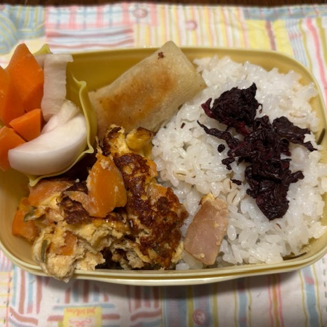 最近のお弁当　　