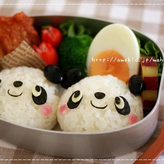 パンダちゃんのお弁当♪