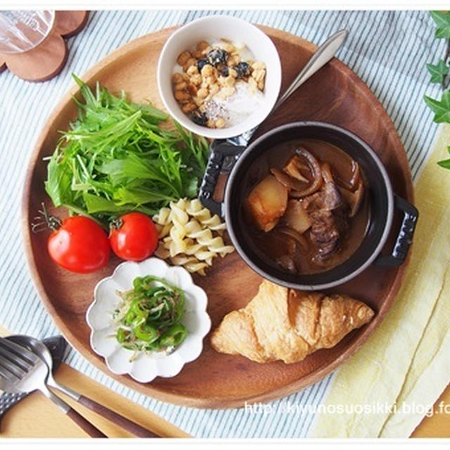 無印のプレートで簡単ワンプレートランチ By Yukiさん レシピブログ 料理ブログのレシピ満載