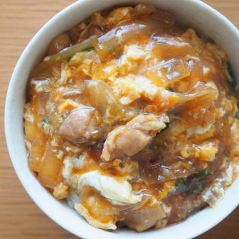 休日節約お昼ご飯！とろとろ親子丼〜ケチ子家は基本休日も自炊