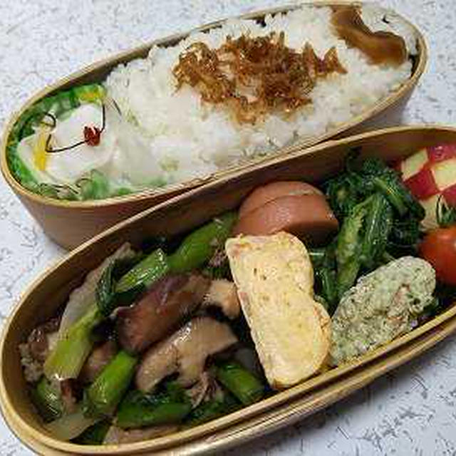 牛肉と椎茸の煮物弁当