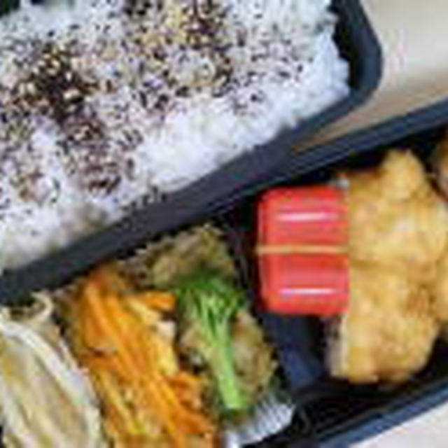 ささみの梅シソカツ弁当！