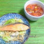 BBQレシピ☆鮭のチャンチャン焼き☆