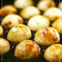 子どもと一緒にタコ焼き＆ふわレアチーズ♪