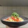 毎夏食べる｜トマトの冷製パスタ3種類〈すりごま・にんにく・大葉と生ハム〉