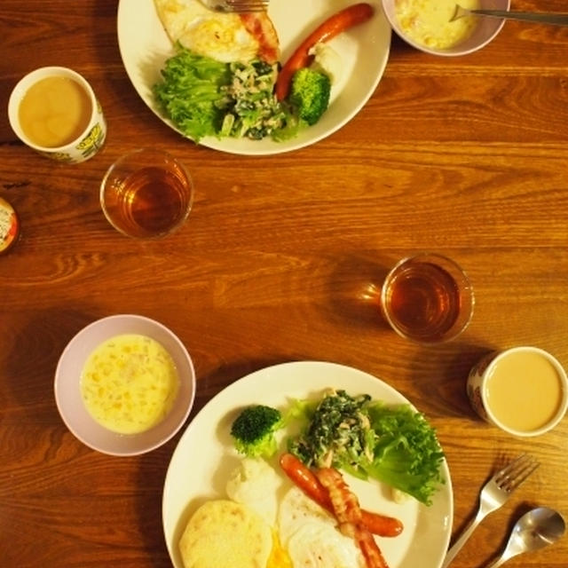 トマトのない朝ごはん