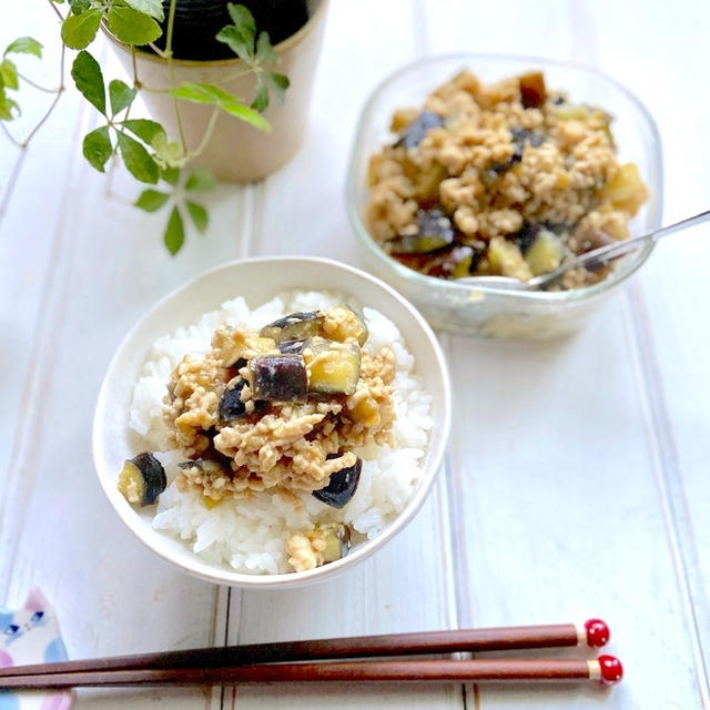 ご飯のお供に！『なす味噌そぼろ』の作り置き