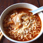 こういうのが一番うまいんだよね、キムチとチーズで「サッポロ一番キムチーメン」