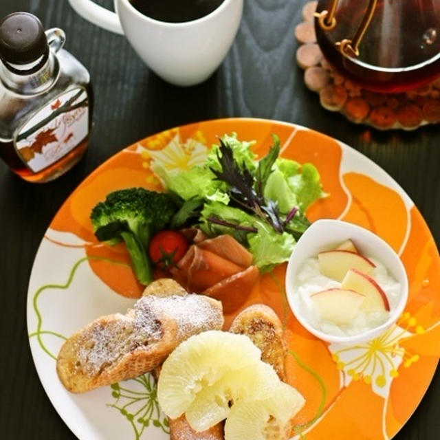 カフェ風！文旦のフレンチトースト