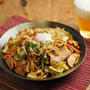 干しうどんで作る小倉風焼きうどん、魚粉でソースの旨味アップ！