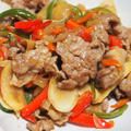 豚肉と野菜の新生姜炒めのレシピ