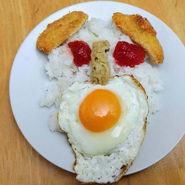 本日の顔メシ
