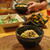 ある日の晩ごはん・豚ミンチ丼　