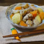 梅酒でつくった鶏と根菜のさっぱり煮