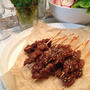 甘辛たれで串焼きが楽しい！韓国風 牛肉のサテ【スパイス大使】