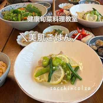 美肌ごはん！健康旬菜料理教室開催しました★