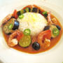 カレーガスパチョの夏カレー☆*。・