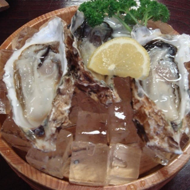 牡蠣を堪能♥