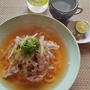 あったか豚肉とごぼうのおうどん☆嵐結成15周年おめでとぉ〜