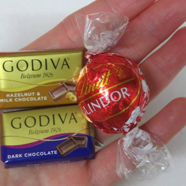 GODIVAとLINDOR☆バレンタイン