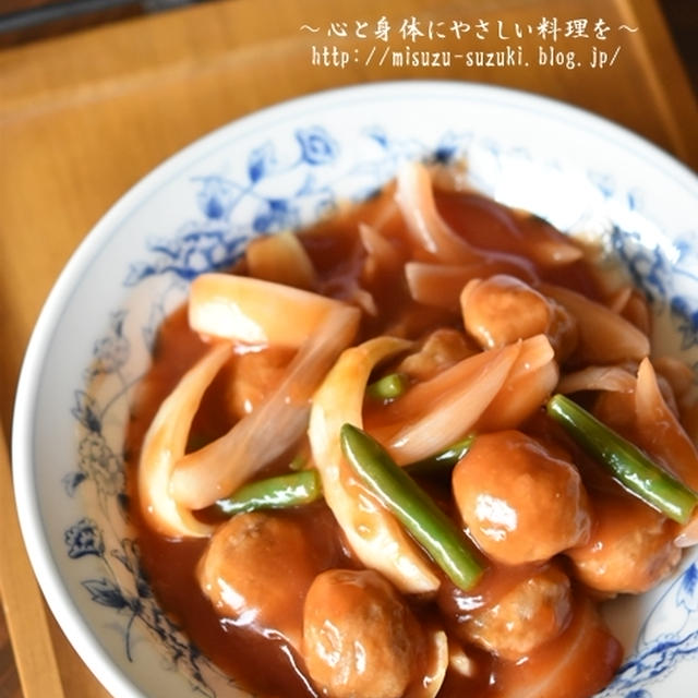 業務スーパーの肉だんごで時短♪肉だんごの甘酢あんレシピ