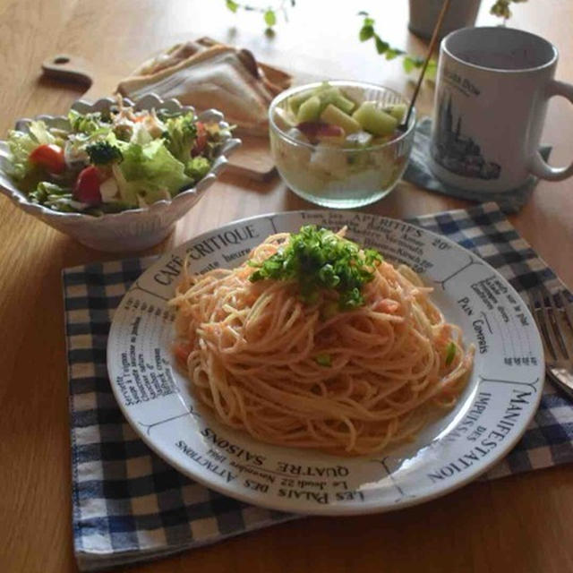 試合前日朝ごはん。