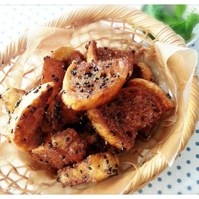 撃沈バゲット(^^;それでも焼いちゃう訳～Part.Ⅰ♡バゲットかりんとうのお土産♪