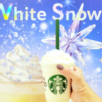 今日から！【スタバ】初雪フラペチーノ☆