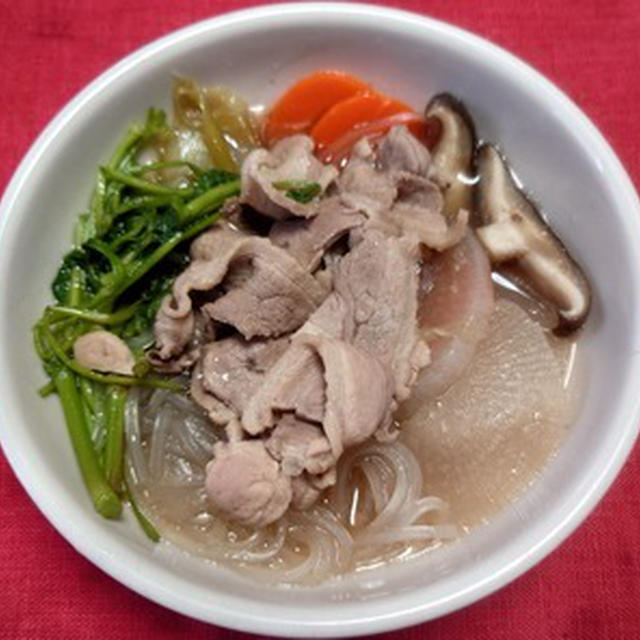 合鴨鍋風の煮もの