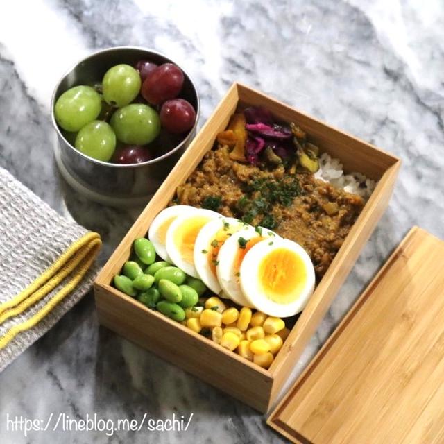 息子の＊ドライカレー弁当♡【#お弁当#ドライカレー】