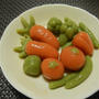 とろ実でベジスイーツ♪野菜白玉
