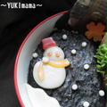 Merry　X’mas～雪だるまチーズデコのキャラ弁～さんばんのおうち弁当