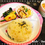 三女お昼ご飯★お弁当の残り物ランチ
