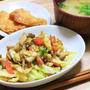 ハンパ物を寄せ集め！野菜炒め☆どうす？マイホーム