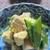 「絹さやと高野豆腐のたまごとじ」