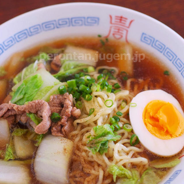 ２食入り特売のラーメンもカンタンに美味しく♪