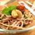 薬味の混ぜ冷やし梅うどん。°