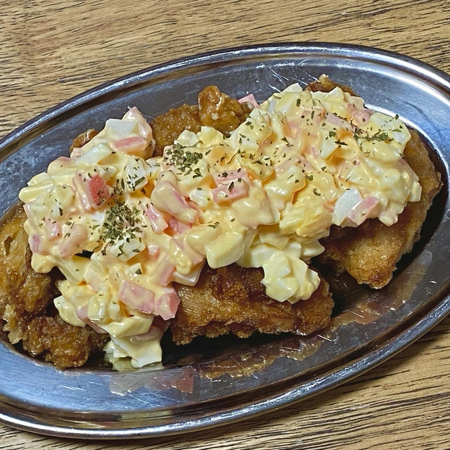 【駄菓子アレンジレシピ110〜さくら大根とゆで卵の簡単タルタルソース】