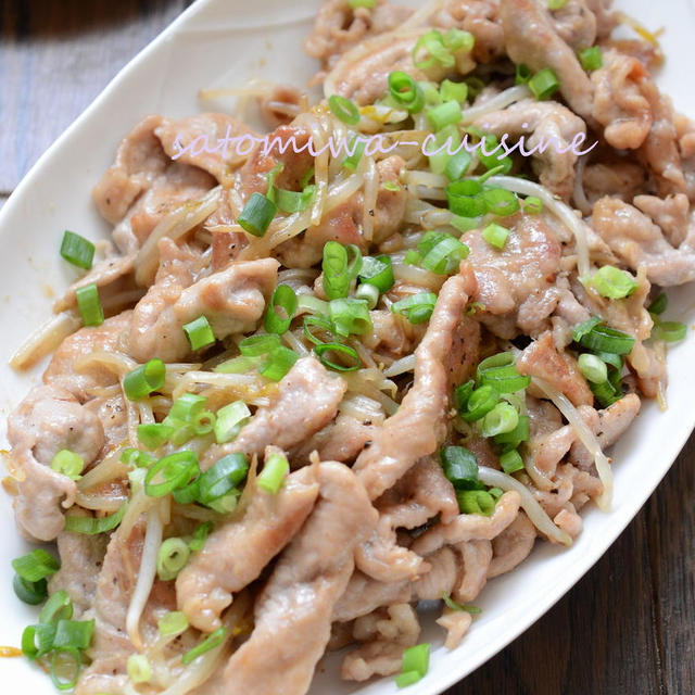 お弁当にも【豚もやしの中華炒め】ビニール袋で簡単！コク旨☆３step米粉レシピ