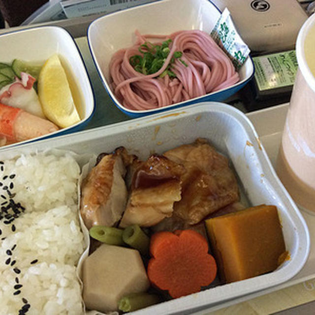 久しぶりの海外は機内食にもワクワク　バリ島旅行　その１