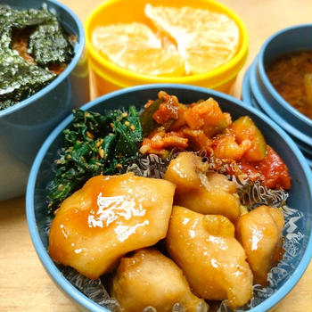 中学男子弁当★37日目