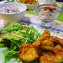 鶏胸肉のふんわり揚げ☆サラダ仕立て