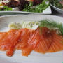 サラダの夕ご飯　　4・13・2013