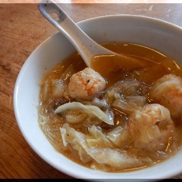 海老団子スープ