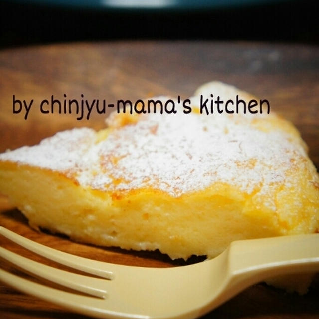 リクエストレシピ☆フライパンでホワイトチョコのベイクドチーズケーキ